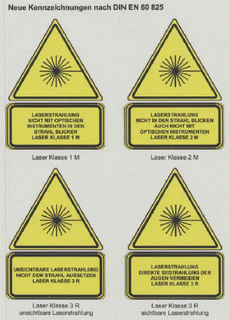 Kennzeichnung von Lasern Bild 2